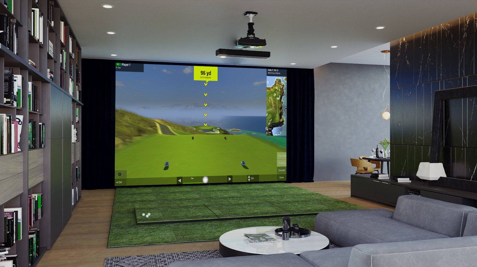 Golf Simulators Take Home Design by Storm in 2023
