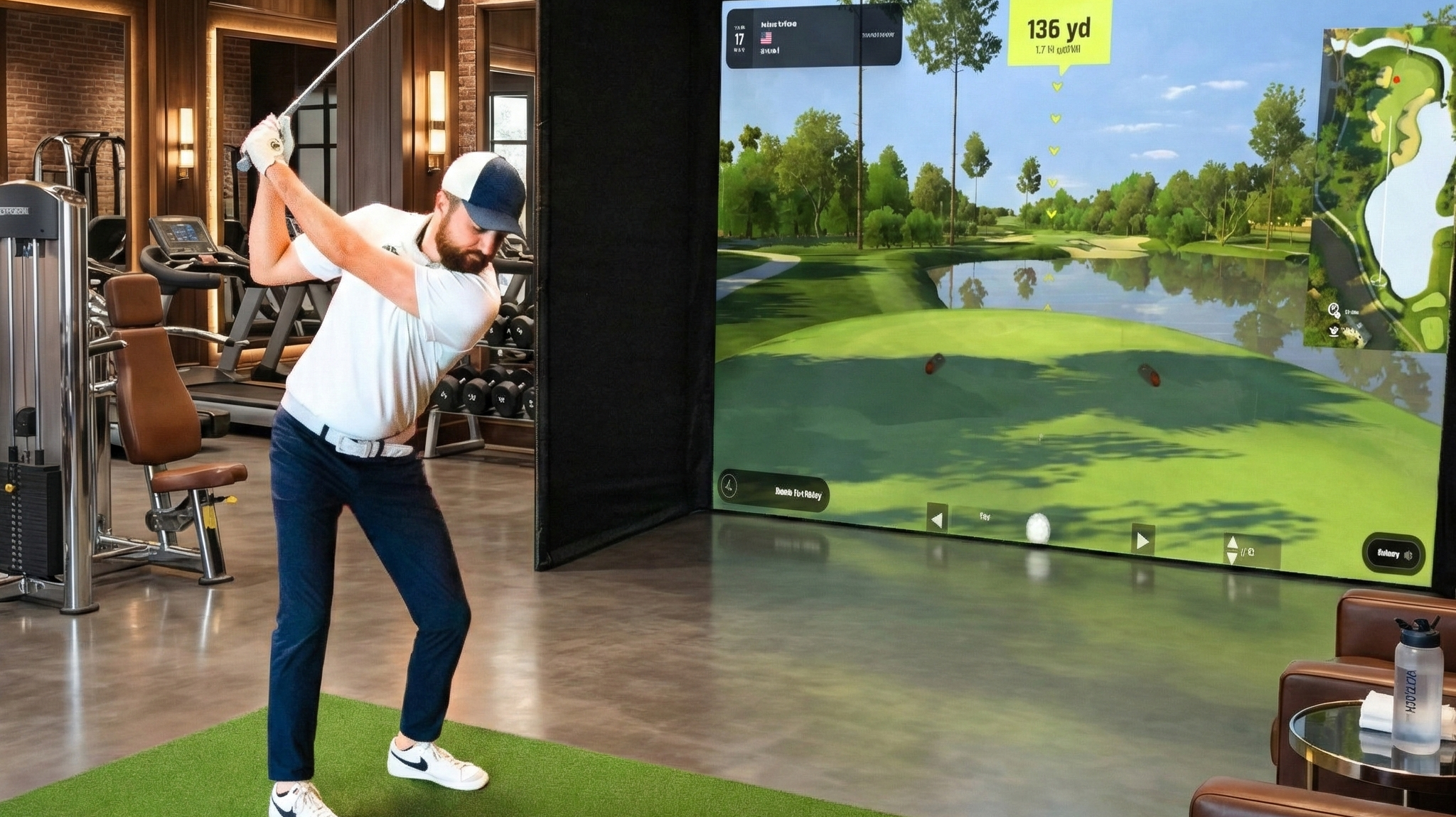 Golf Simulator for Business Use: Gyms, Clubs, and Indoor Venues