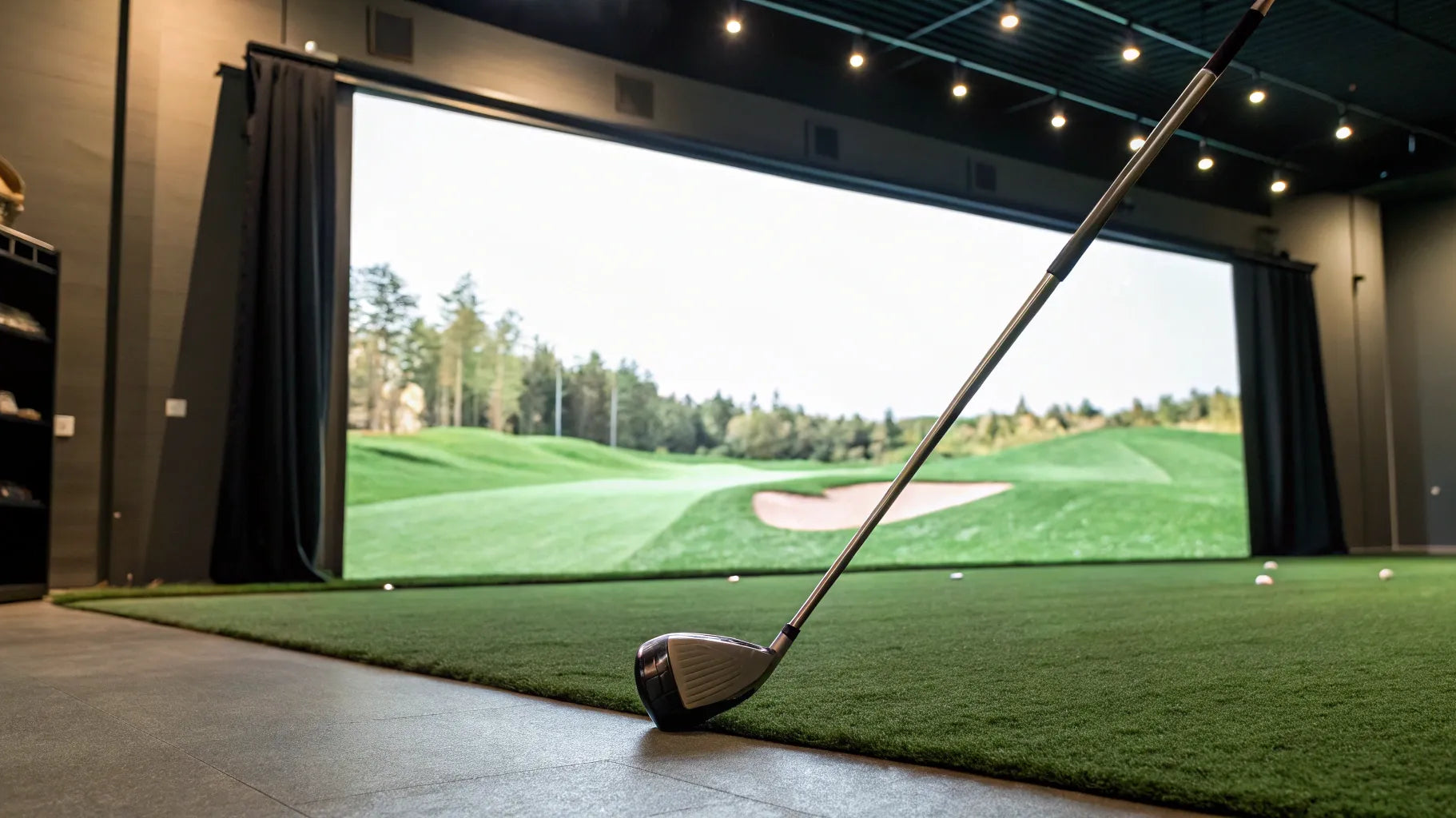 Best budget golf simulator setup for home use.