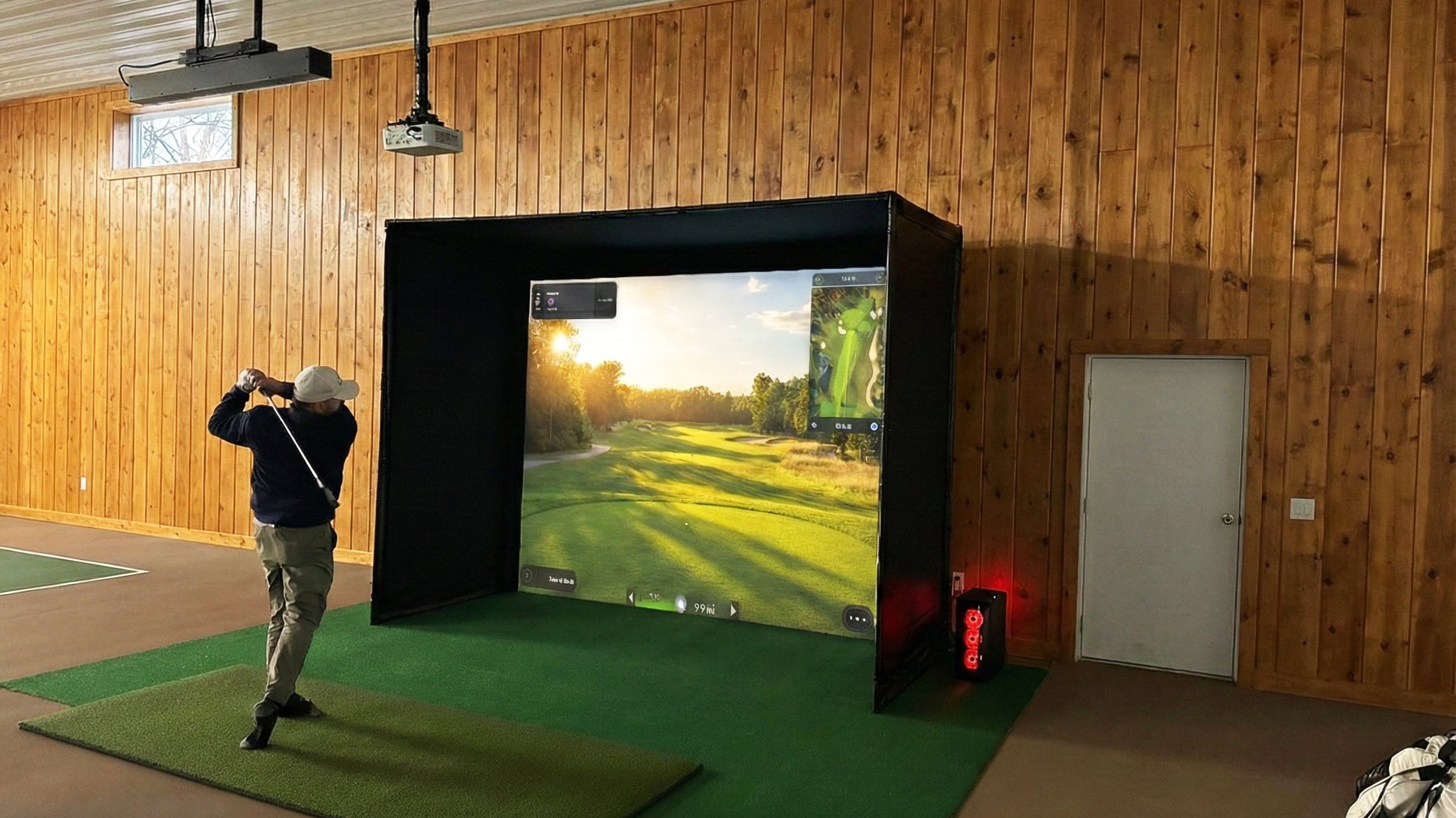 Space Requirements for a Home Golf Simulator