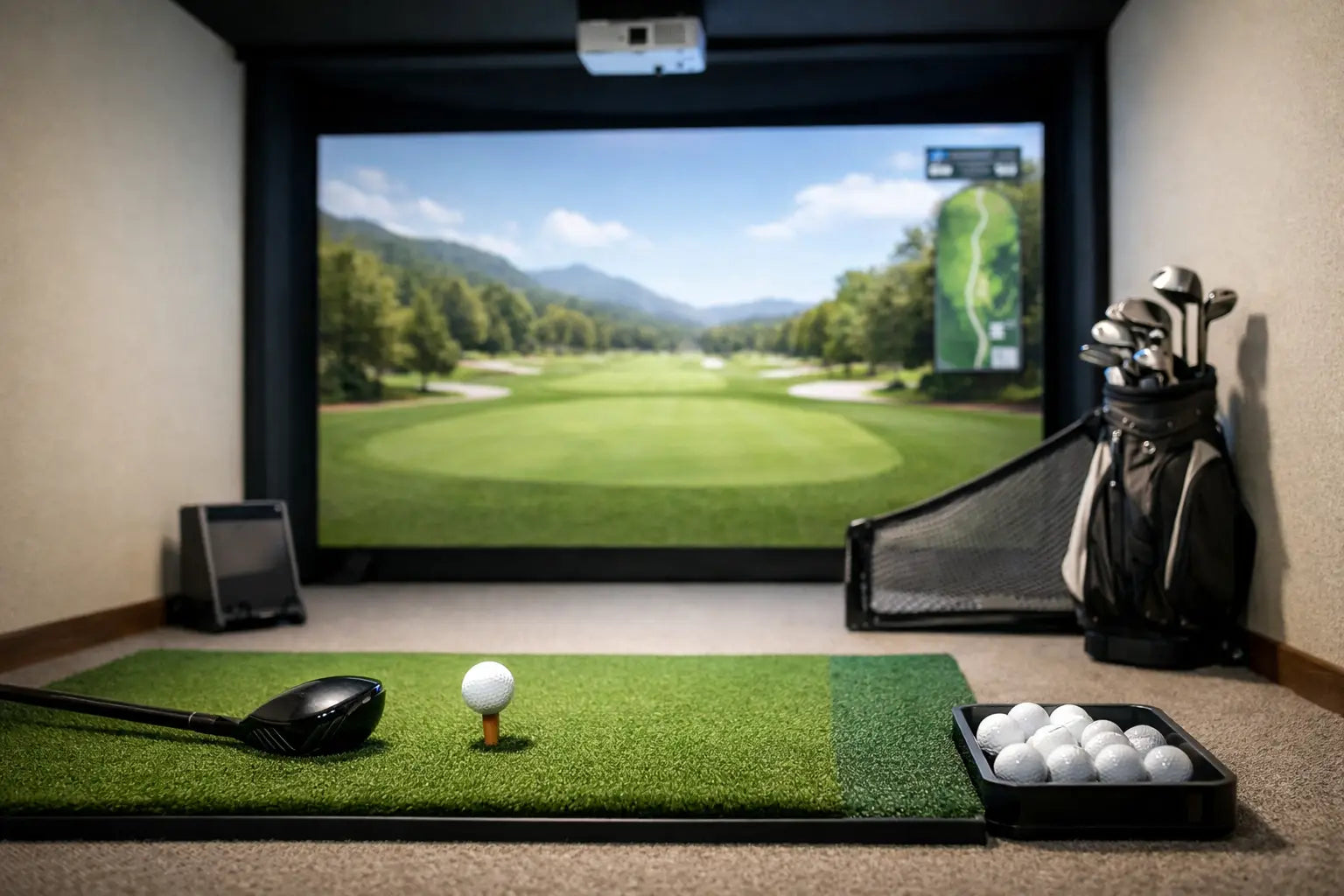 Best Golf Simulator for Small Room Setups
