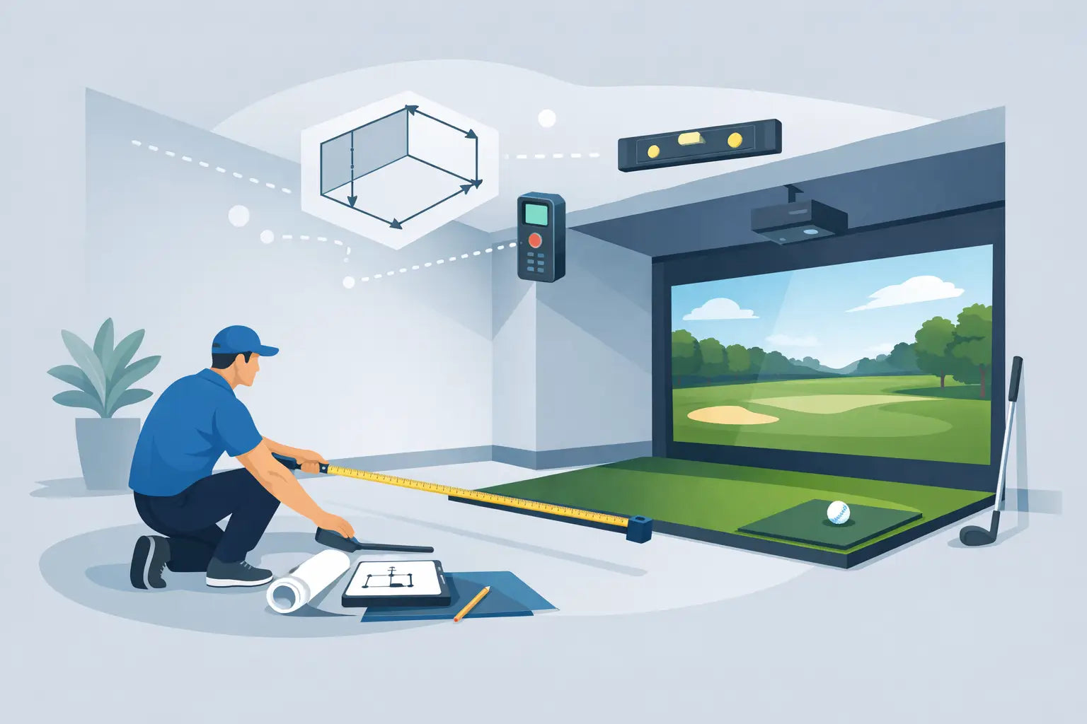 How to Measure a Simulator Room Correctly
