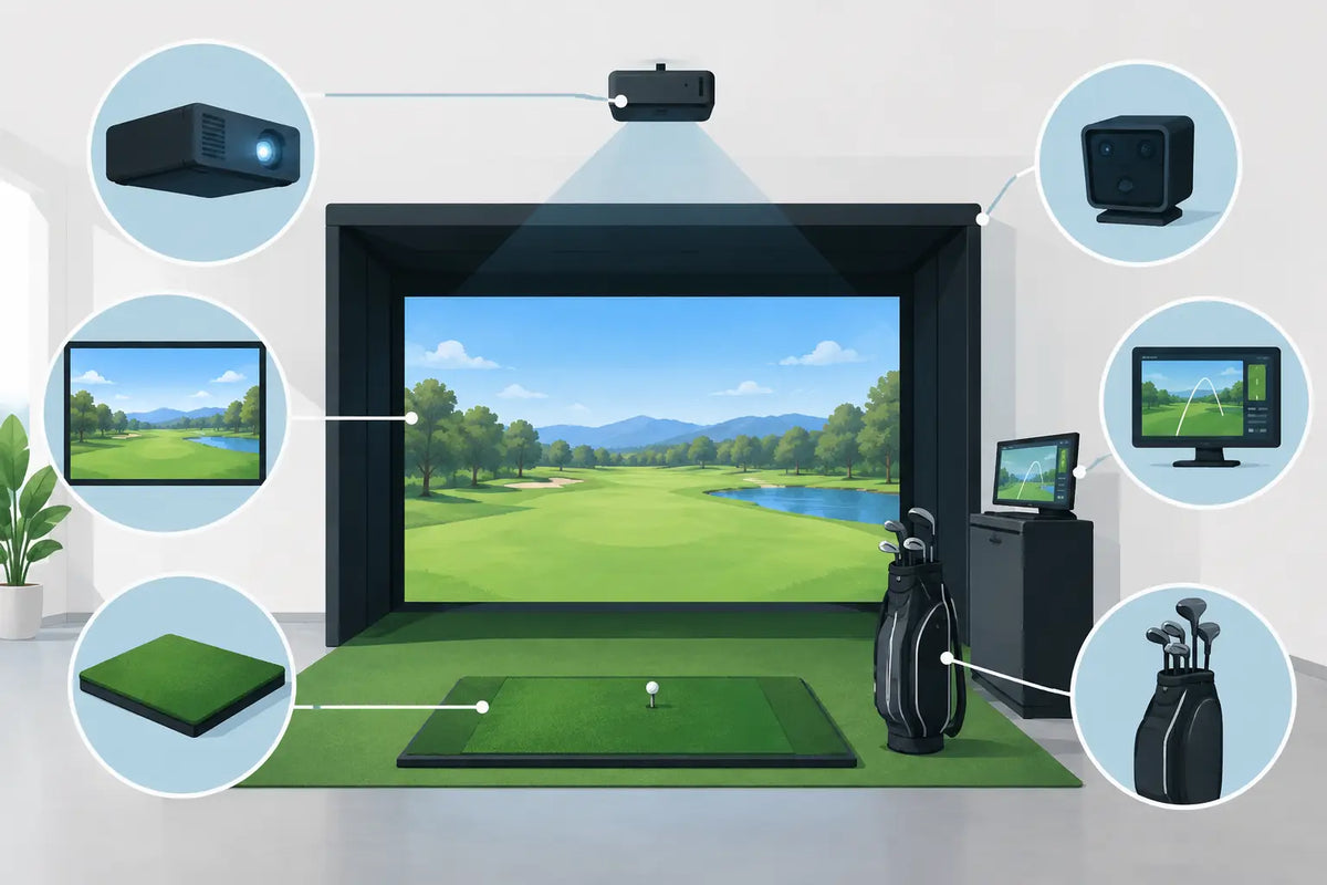 Golf Simulator Components That Build Real Results