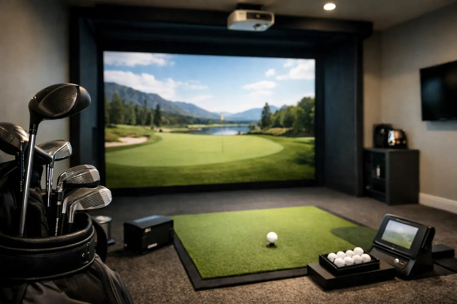 Full Home Golf Simulator Setup: Build It Right