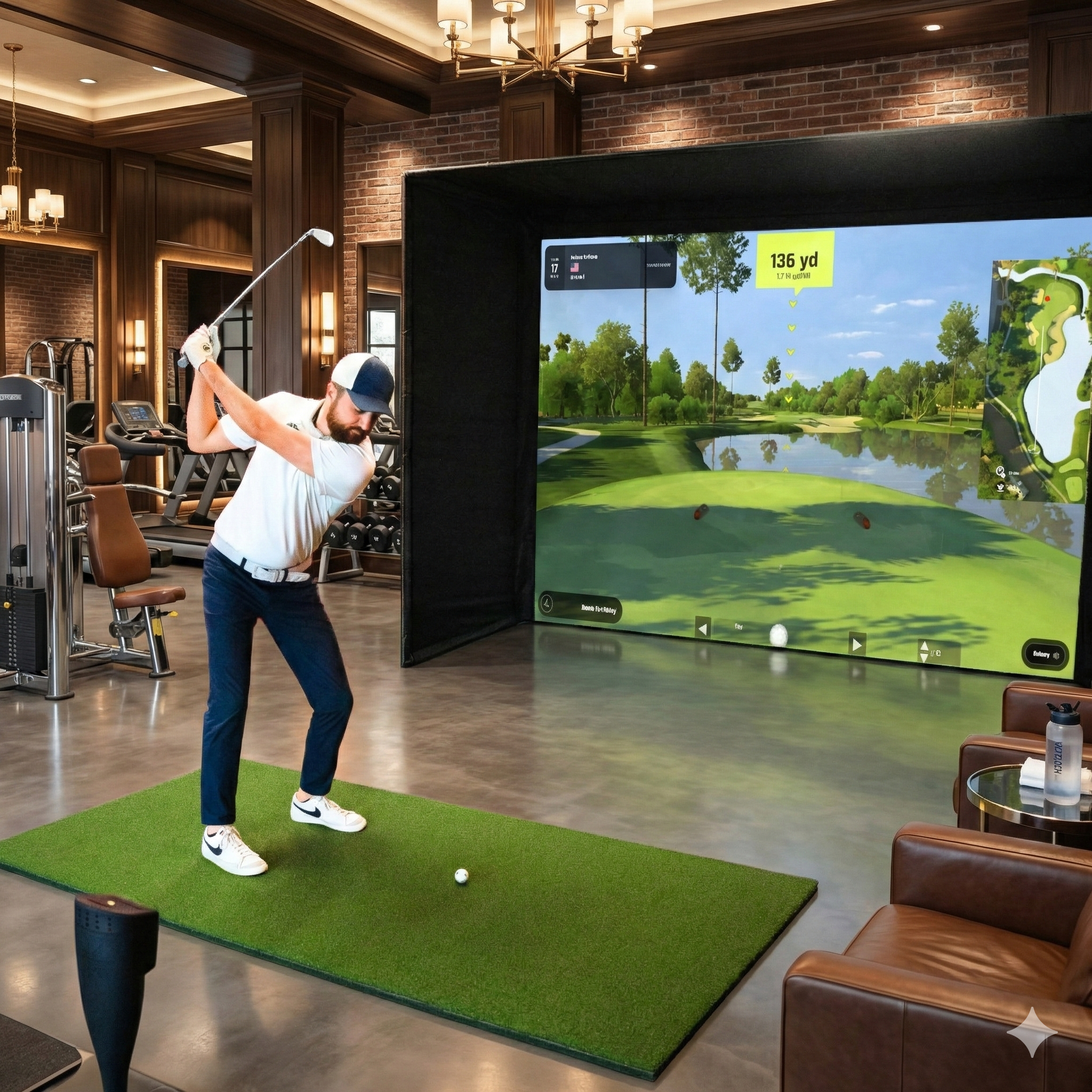 Golf Simulator for Business Use: Gyms, Clubs, and Indoor Venues