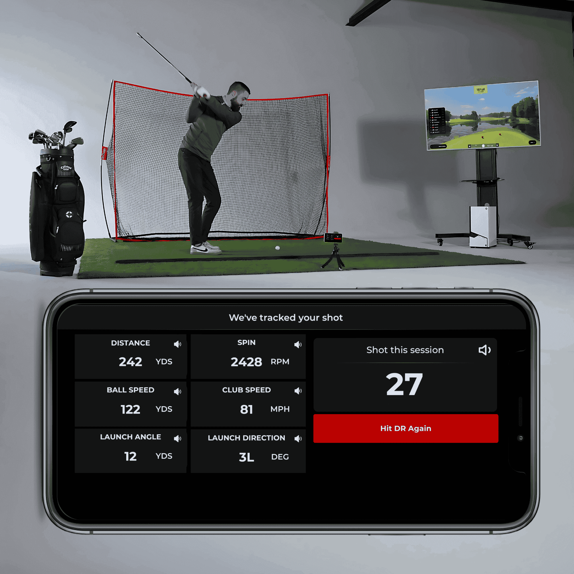 Elevate Your Game with Red Stakes Golf Simulators