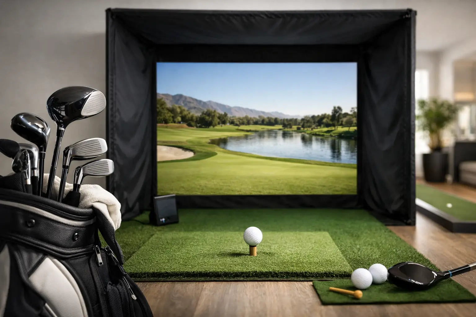 Golf Simulator Enclosure Buying Guide for Home
