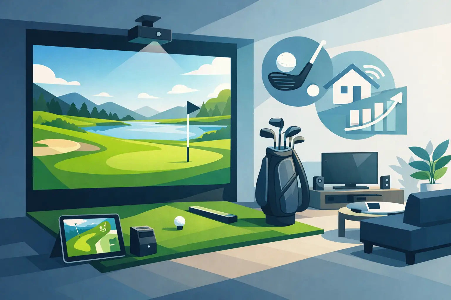 Home Golf Simulator Buyers Guide for 2026