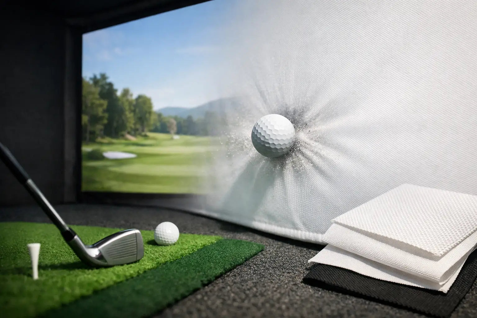 Golf Simulator Impact Screen Durability Explained